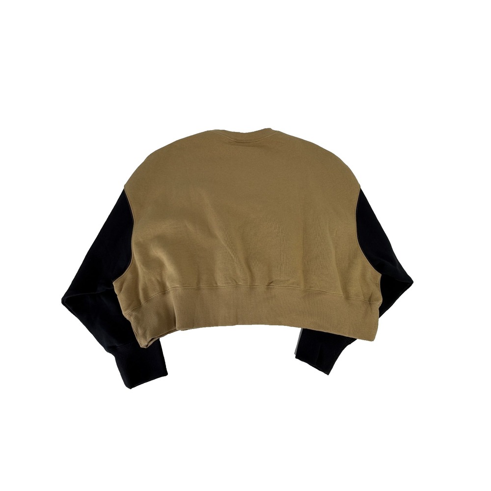 Kansas City Chiefs Nike Women's Oversized Beige Fleece Crew Sweatshirt Size XL - Picture 6 of 6